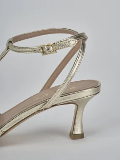 Sale Sandali tacco 5cm laminato Donna Sandali Tacco Alto