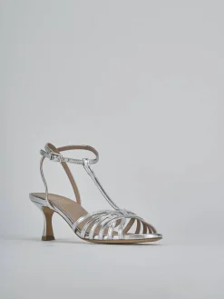 Online Sandali tacco 5cm laminato Donna Sandali Tacco Alto