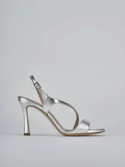 Hot Sandali tacco 9cm laminato Donna Sandali Tacco Alto