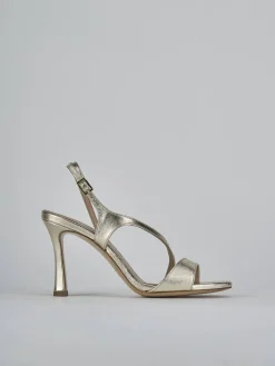 Outlet Sandali tacco 9cm laminato Donna Sandali Tacco Alto