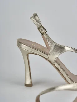 Outlet Sandali tacco 9cm laminato Donna Sandali Tacco Alto