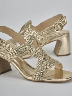 Best Sandali tacco 6cm laminato Donna Sandali Tacco Alto