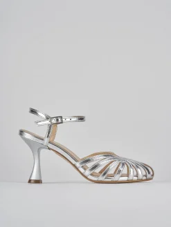 Sandali tacco 6cm pelle Donna Sandali Tacco Alto