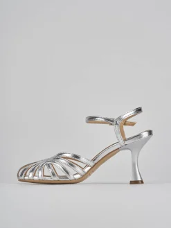 Sandali tacco 6cm pelle Donna Sandali Tacco Alto