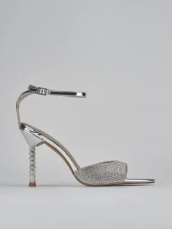 Discount Sandali tacco 9cm pelle Donna Sandali Tacco Alto