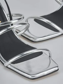 Online Sandali tacco 8cm pelle Donna Sandali Tacco Alto