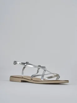 Best Sandali tacco 1cm pelle Donna Sandali Tacco Basso