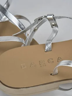 Best Sandali tacco 1cm pelle Donna Sandali Tacco Basso