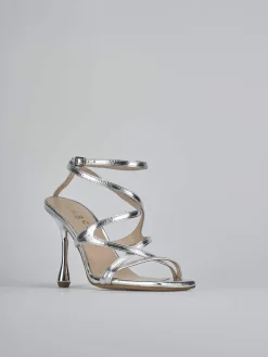 Discount Sandali tacco 8cm pelle Donna Sandali Tacco Alto