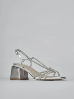 Sale Sandali tacco 5cm pelle Donna Sandali Tacco Alto