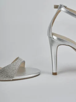 Sale Sandali tacco 8cm pelle Donna Sandali Tacco Alto