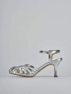 Discount Sandali tacco 6cm pelle Donna Sandali Tacco Alto