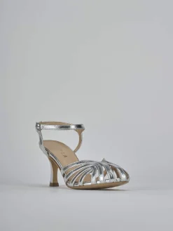 Discount Sandali tacco 6cm pelle Donna Sandali Tacco Alto