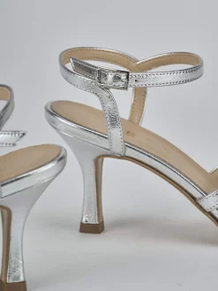 Discount Sandali tacco 6cm pelle Donna Sandali Tacco Alto