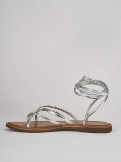 Sale Sandali tacco 1cm pelle Donna Sandali Tacco Basso