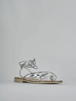 Sale Sandali tacco 1cm pelle Donna Sandali Tacco Basso