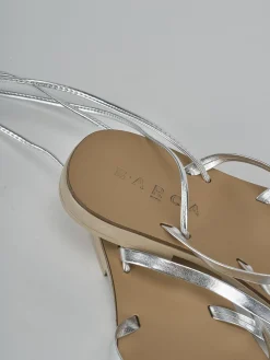 Sale Sandali tacco 1cm pelle Donna Sandali Tacco Basso