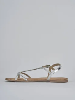 Online Sandali tacco 1cm pelle Donna Sandali Tacco Basso