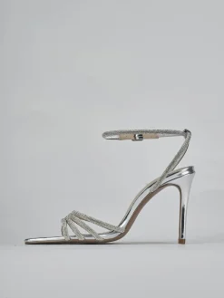 Sandali tacco 9cm pelle Donna Sandali Tacco Alto