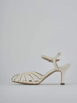 Sandali tacco 6cm pelle Donna Sandali Tacco Alto