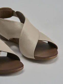 Online Sandali tacco 1cm pelle Donna Sandali Tacco Basso