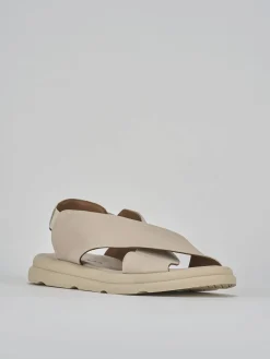 Discount Sandali tacco 2cm pelle Donna Sandali Tacco Basso