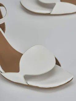 Sandali tacco 5cm pelle Donna Sandali Tacco Alto