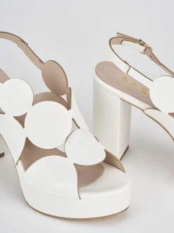 Sale Sandali tacco 9cm pelle Donna Sandali Tacco Alto