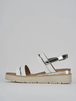 Best Sandali tacco 3cm pelle Donna Sandali Tacco Basso