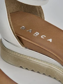 Clearance Sandali tacco 2cm pelle Donna Sandali Tacco Basso