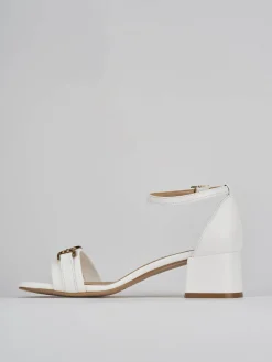 Hot Sandali tacco 5cm pelle Donna Sandali Tacco Alto