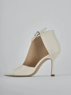 Outlet Sandali tacco 9cm pelle Donna Sandali Tacco Alto