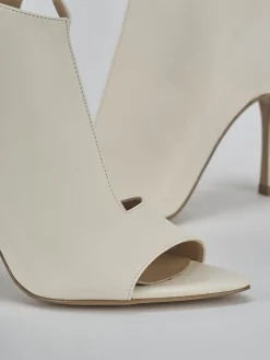 Outlet Sandali tacco 9cm pelle Donna Sandali Tacco Alto