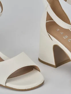 Sandali tacco 7cm pelle Donna Sandali Tacco Alto