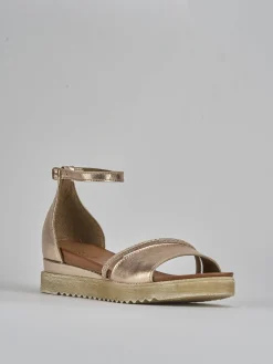 Sale Sandali tacco 2cm pelle Donna Sandali Tacco Basso