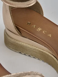 Sale Sandali tacco 2cm pelle Donna Sandali Tacco Basso