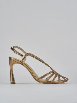 Clearance Sandali tacco 8cm pelle Donna Sandali Tacco Alto