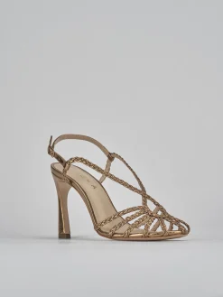 Clearance Sandali tacco 8cm pelle Donna Sandali Tacco Alto