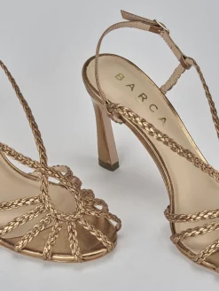 Clearance Sandali tacco 8cm pelle Donna Sandali Tacco Alto