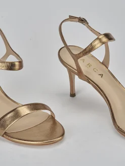 Hot Sandali tacco 7cm pelle Donna Sandali Tacco Alto