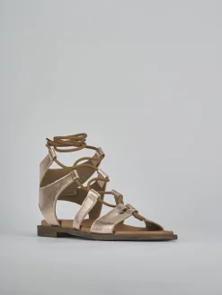 Sale Sandali tacco 1cm pelle Donna Sandali Tacco Basso