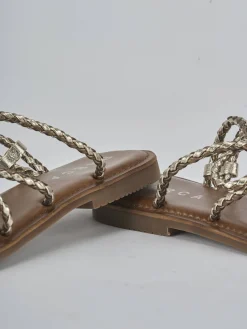 Best Sandali tacco 1cm pelle Donna Sandali Tacco Basso