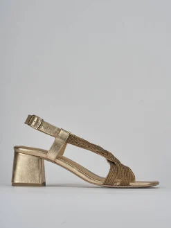 Hot Sandali tacco 5cm pelle Donna Sandali Tacco Alto