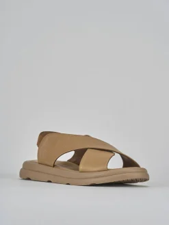 Clearance Sandali tacco 2cm pelle Donna Sandali Tacco Basso