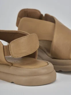 Clearance Sandali tacco 2cm pelle Donna Sandali Tacco Basso