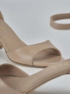 Sale Sandali tacco 5cm pelle Donna Sandali Tacco Alto