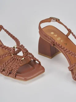 Hot Sandali tacco 6cm pelle Donna Sandali Tacco Alto