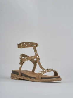 Discount Sandali tacco 1cm pelle Donna Sandali Tacco Basso