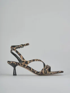 Clearance Sandali tacco 6cm pelle Donna Sandali Tacco Alto