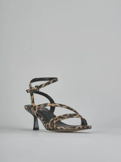 Clearance Sandali tacco 6cm pelle Donna Sandali Tacco Alto